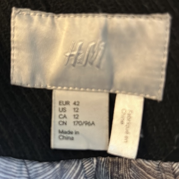 STUNNING Black peacoat size 12 - Picture 10 of 12